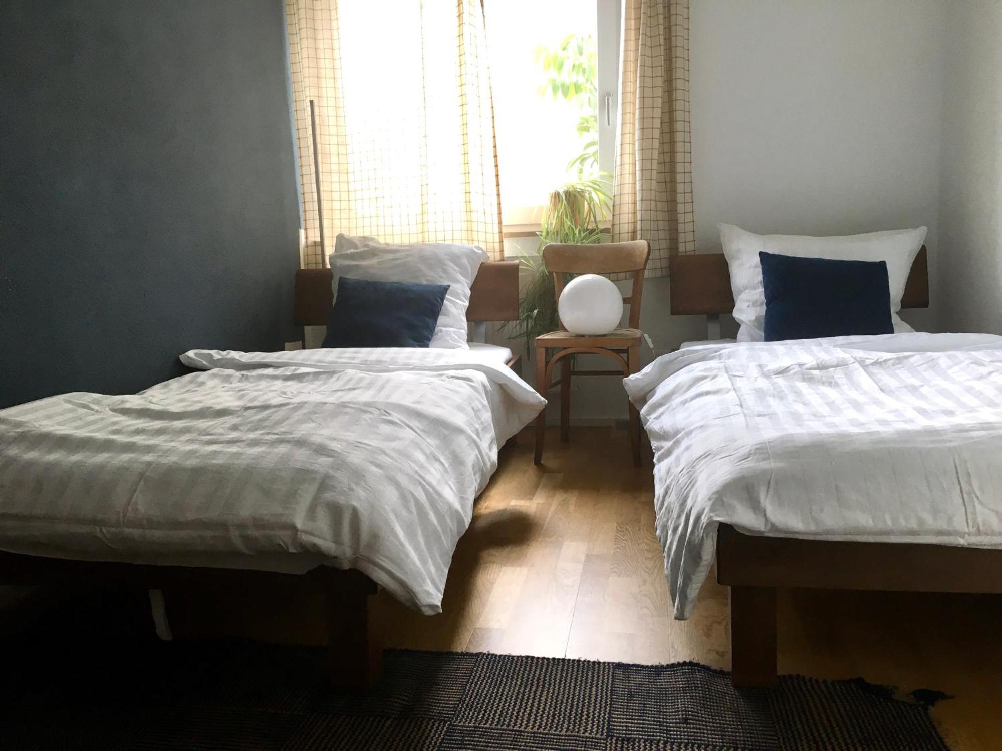 Design+Bodenseesicht=Zuhause Blau マルクドルフ エクステリア 写真
